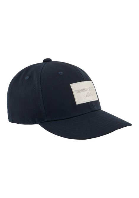 CAPPELLO SNAPBACK CON PATCH RICAMO LOGO EMPORIO ARMANI | Cappelli | EM001947 AF15502UB118